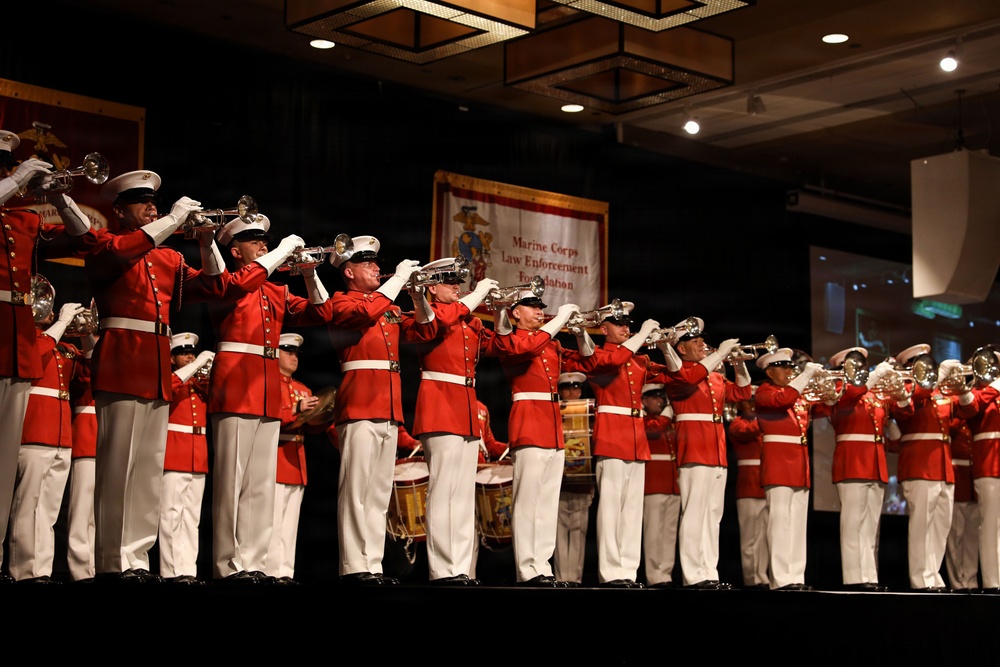 Marine Corps Law Enforcement Foundation Gala Battle Color Detachment Performance