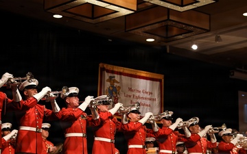 Marine Corps Law Enforcement Foundation Gala Battle Color Detachment Performance