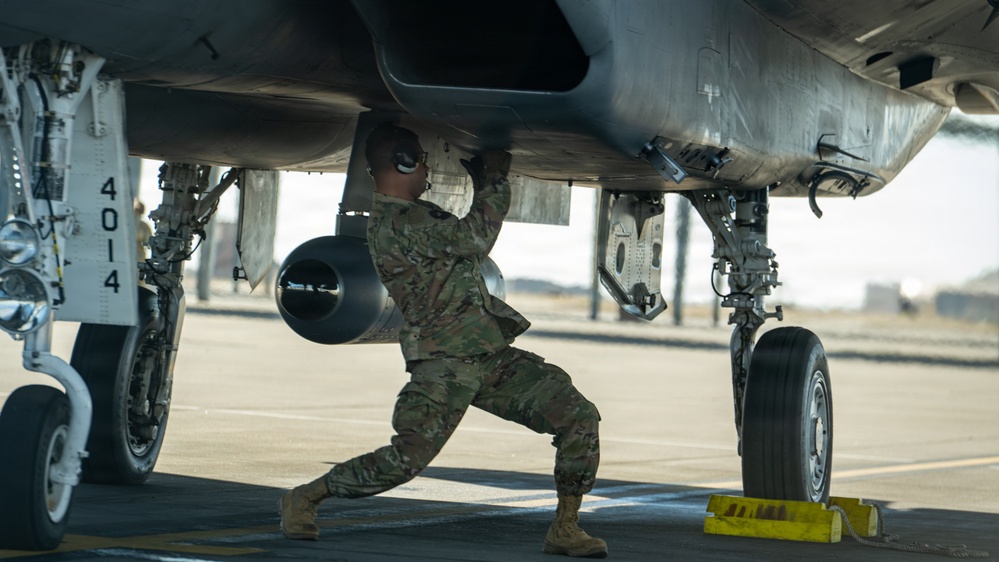 144th FW trains at Mountain Home Air Force Base