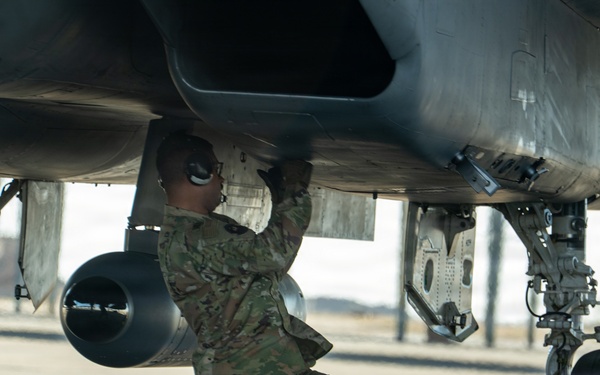 144th FW trains at Mountain Home Air Force Base