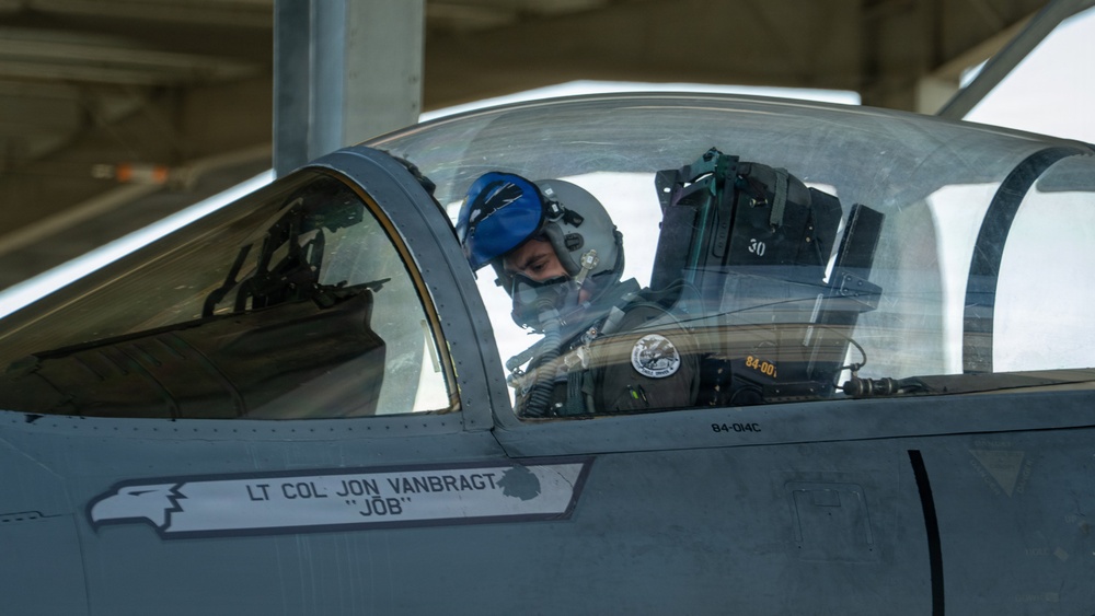 144th FW trains at Mountain Home Air Force Base