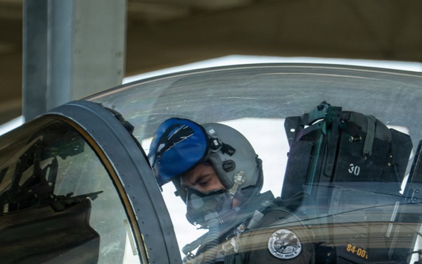 144th FW trains at Mountain Home Air Force Base