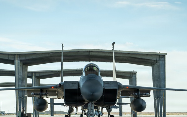 144th FW trains at Mountain Home Air Force Base