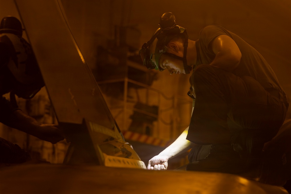 Abraham Lincoln Conducts Operations