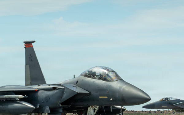 144th FW trains at Mountain Home Air Force Base