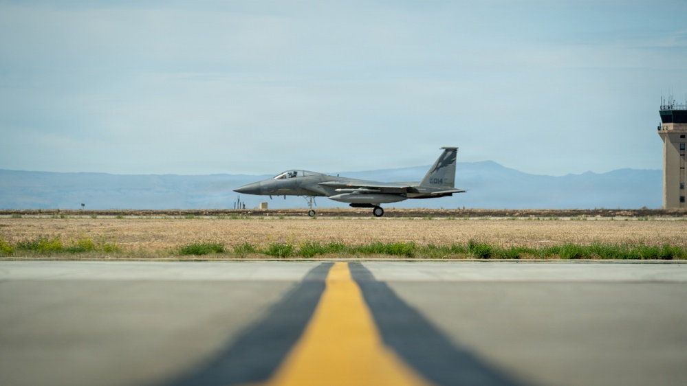 144th FW trains at Mountain Home Air Force Base