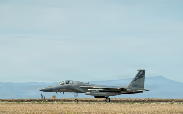 144th FW trains at Mountain Home Air Force Base