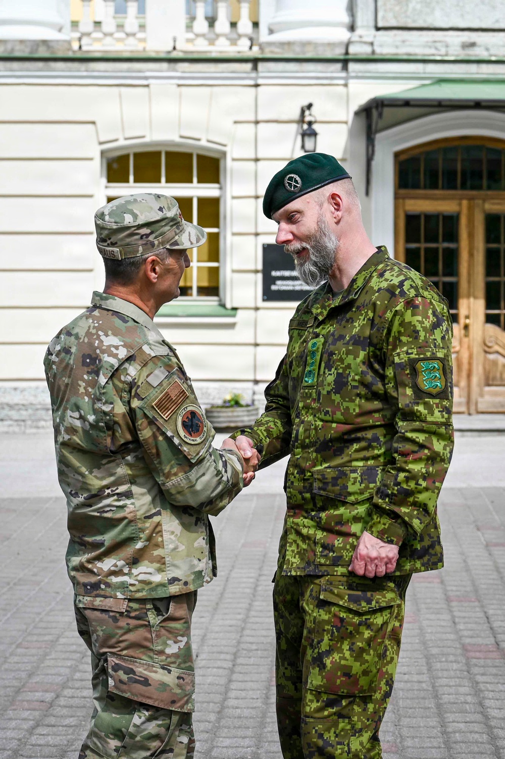 Nordhaus, Raines, adjutants general visit National Guard Baltic partners