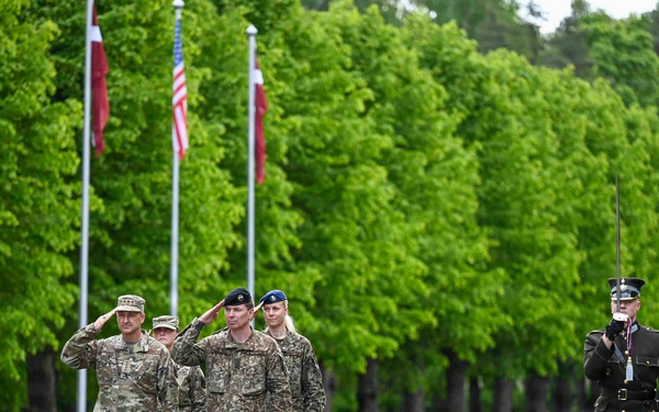 Nordhaus, Raines, adjutants general visit National Guard Baltic partners