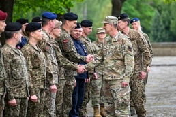 Nordhaus, Raines, adjutants general visit National Guard Baltic partners