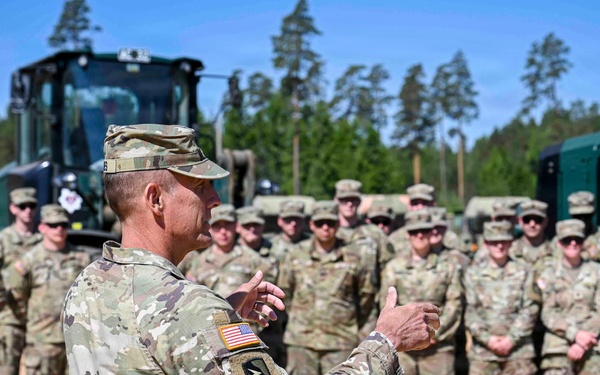 Nordhaus, Raines, adjutants general visit National Guard Baltic partners