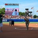 OC-ALC Commander Throws Ceremonial First Pitch at Women's College World Series Finals