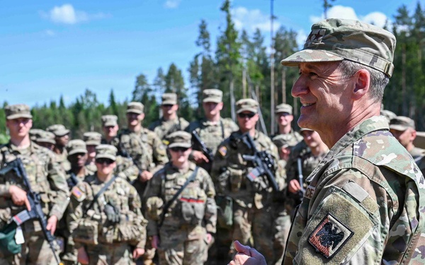 Nordhaus, Raines, adjutants general visit National Guard Baltic partners