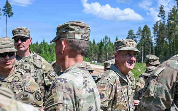 Nordhaus, Raines, adjutants general visit National Guard Baltic partners