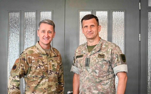 Nordhaus, Raines, adjutants general visit National Guard Baltic partners