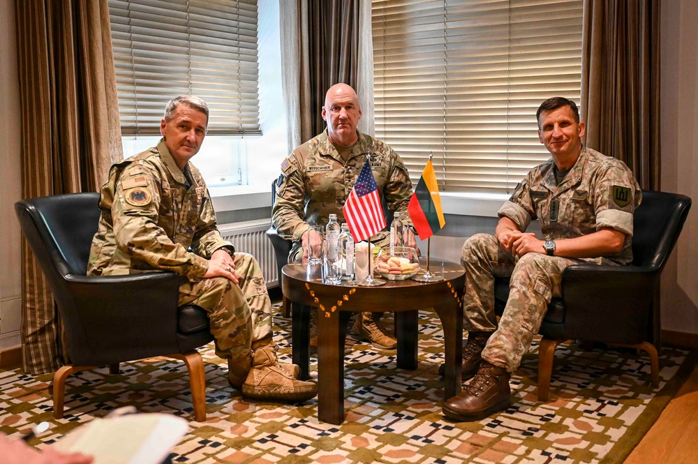 Nordhaus, Raines, adjutants general visit National Guard Baltic partners