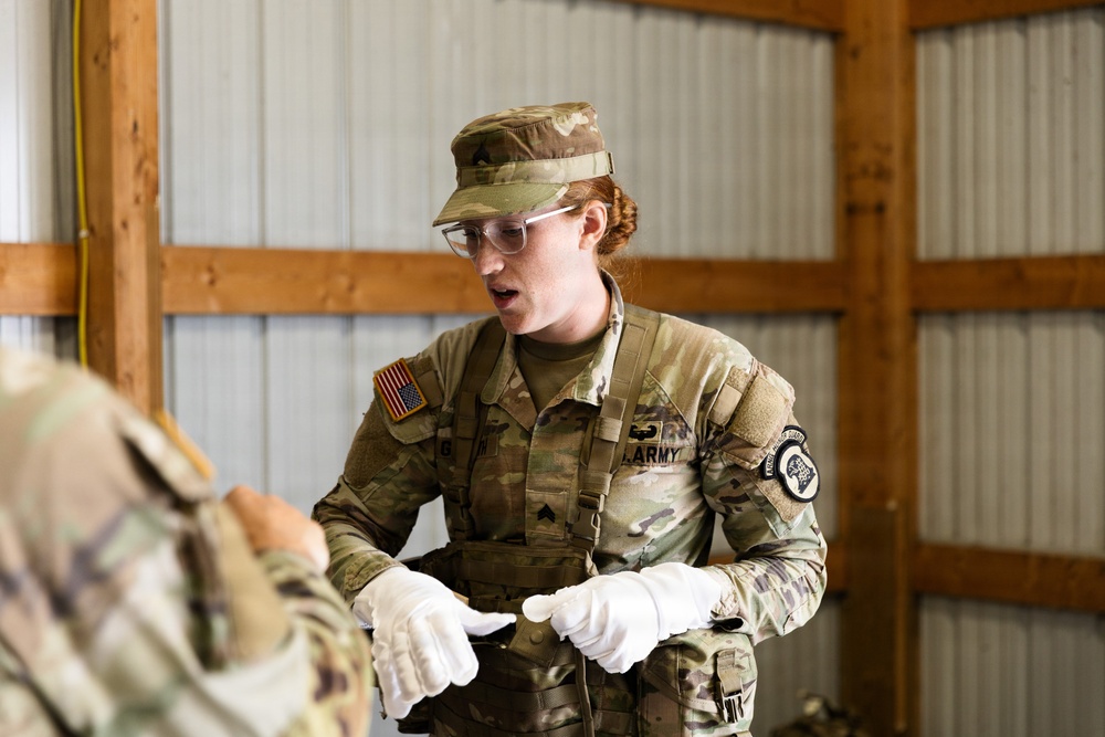 Iowa Army National Guard medical units participate in statewide training exercise