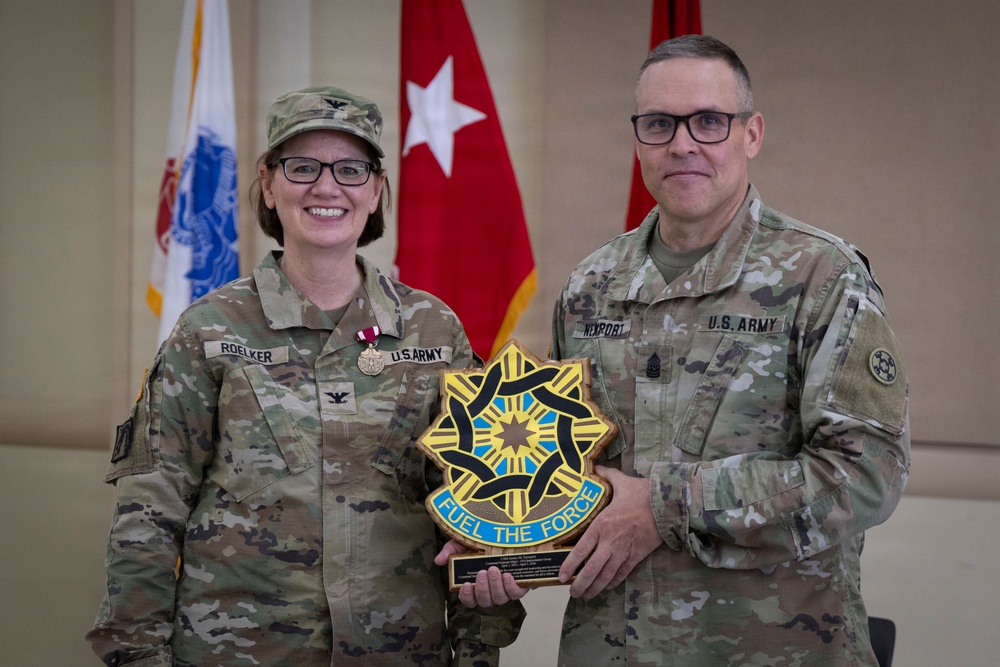354TH QUARTERMASTER GROUP HOLDS CHANGE OF COMMAND