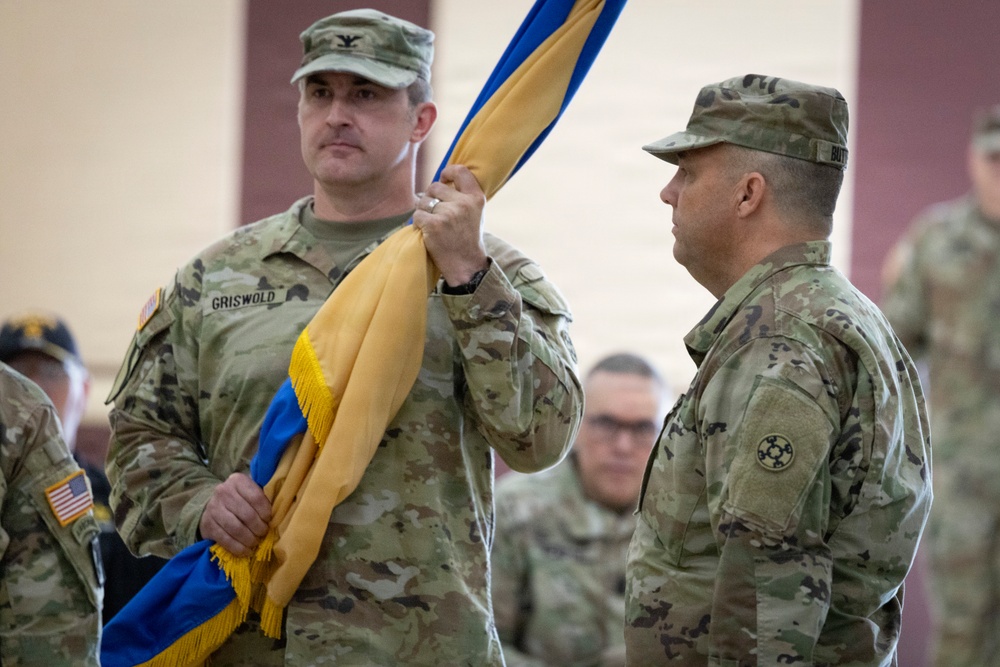 354TH QUARTERMASTER GROUP HOLDS CHANGE OF COMMAND