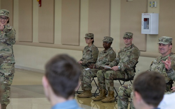 354TH QUARTERMASTER GROUP HOLDS CHANGE OF COMMAND