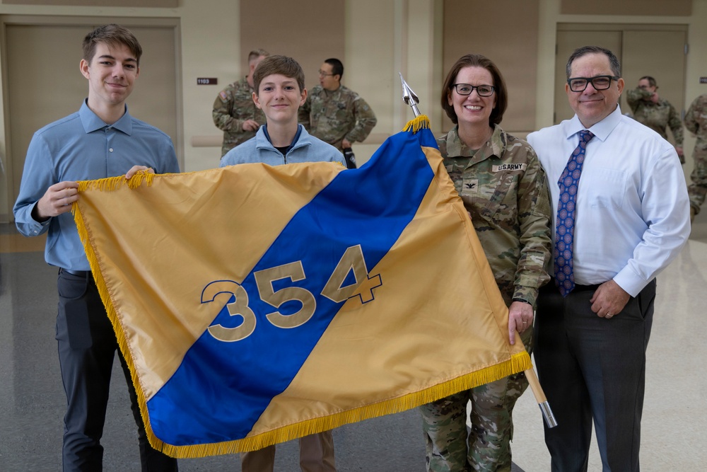 354TH QUARTERMASTER GROUP HOLDS CHANGE OF COMMAND