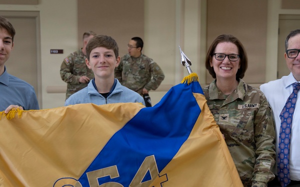 354TH QUARTERMASTER GROUP HOLDS CHANGE OF COMMAND