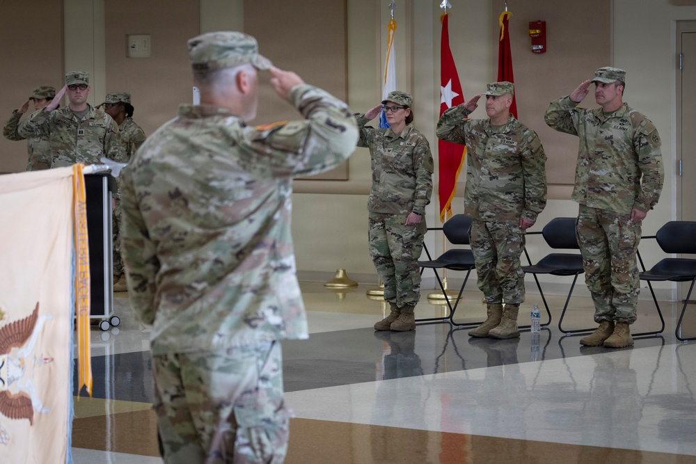 354TH QUARTERMASTER GROUP HOLDS CHANGE OF COMMAND