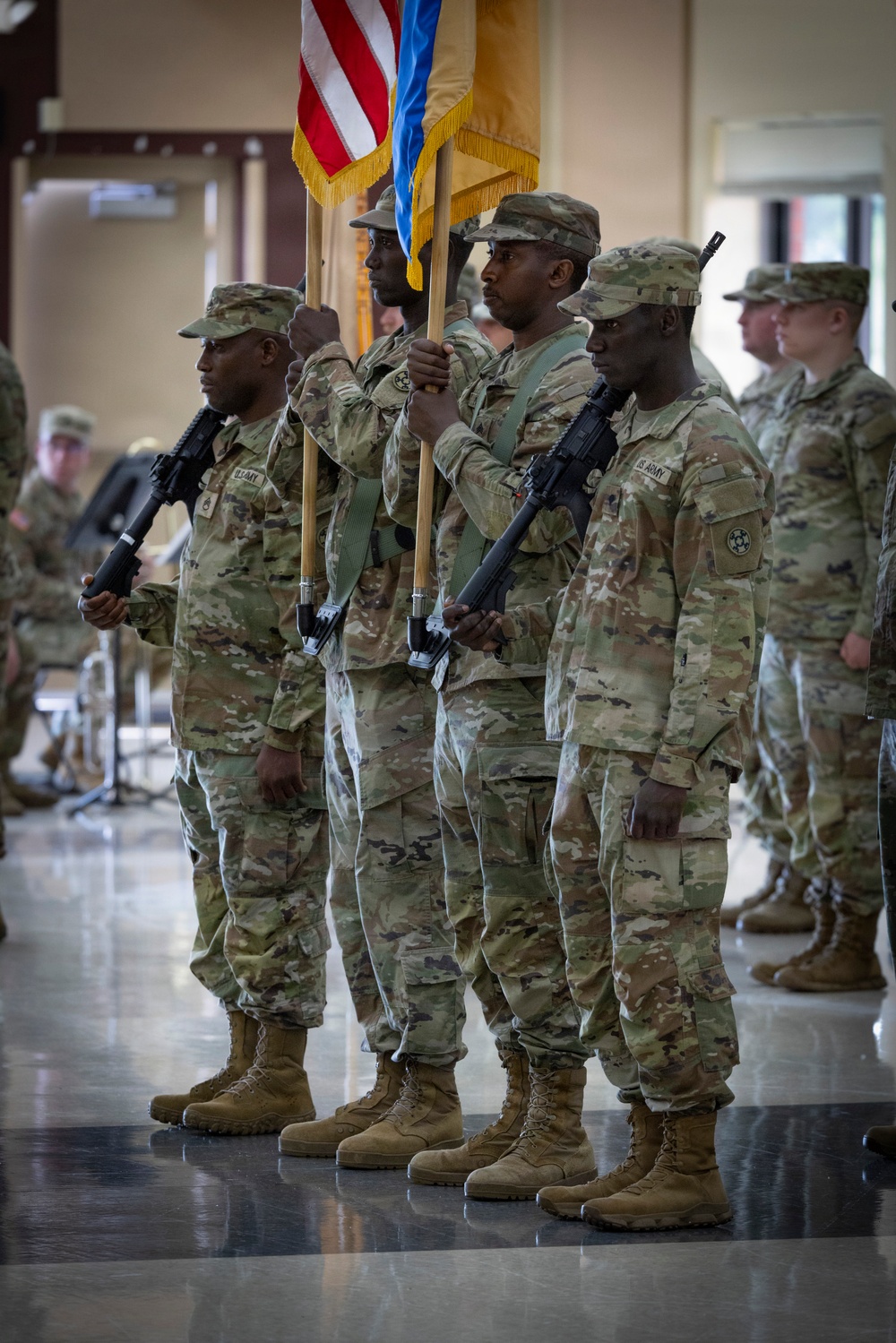 354TH QUARTERMASTER GROUP HOLDS CHANGE OF COMMAND