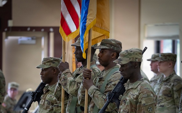 354TH QUARTERMASTER GROUP HOLDS CHANGE OF COMMAND