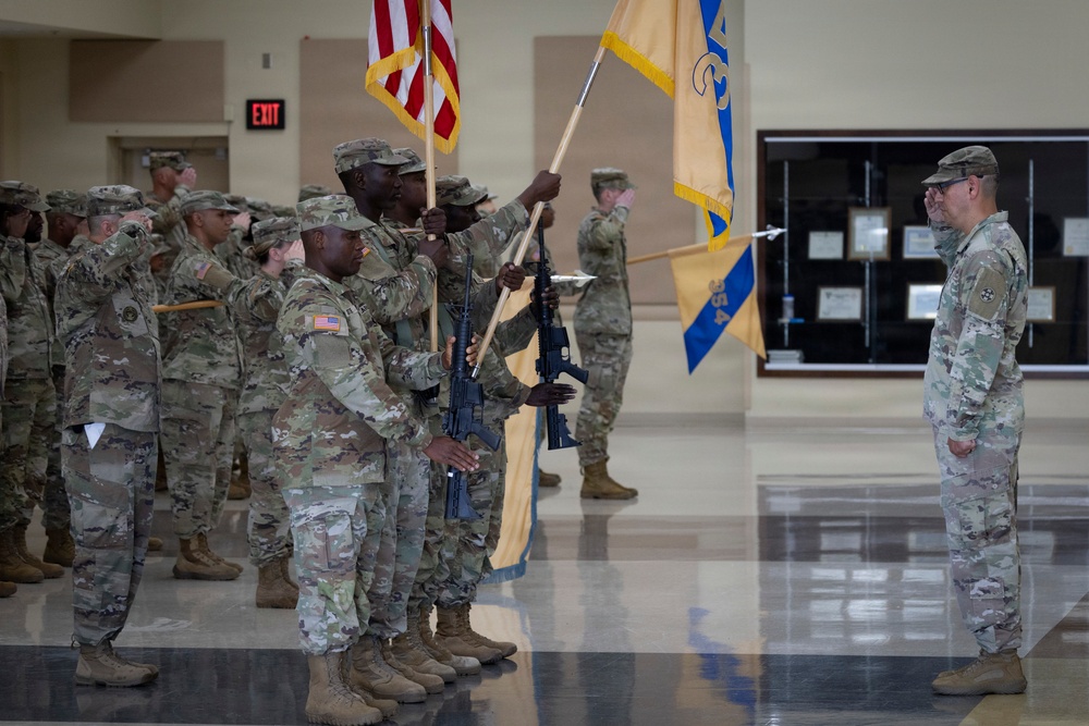 354TH QUARTERMASTER GROUP HOLDS CHANGE OF COMMAND