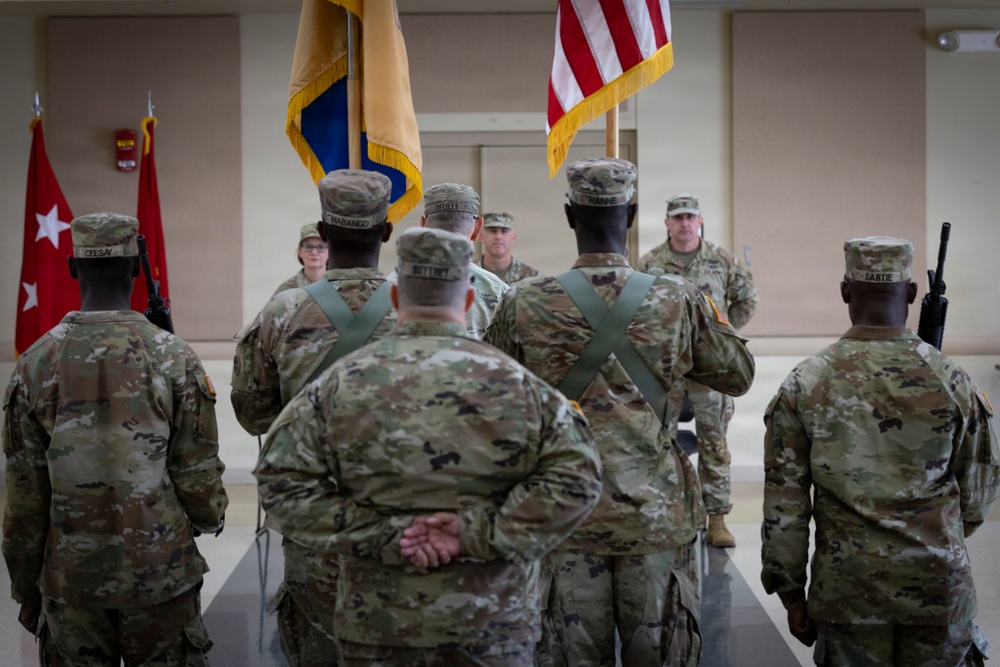354TH QUARTERMASTER GROUP HOLDS CHANGE OF COMMAND