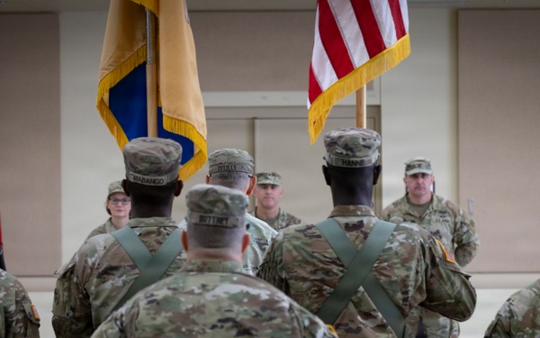 354TH QUARTERMASTER GROUP HOLDS CHANGE OF COMMAND