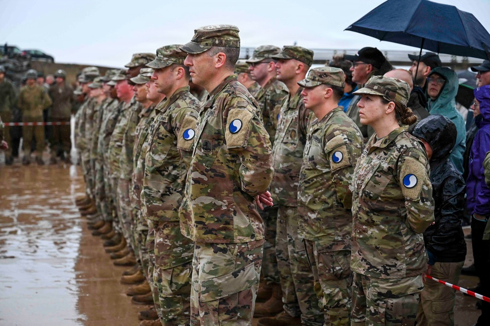 Nordhaus, Raines attend 29th Infantry Division Omaha Beach ceremony