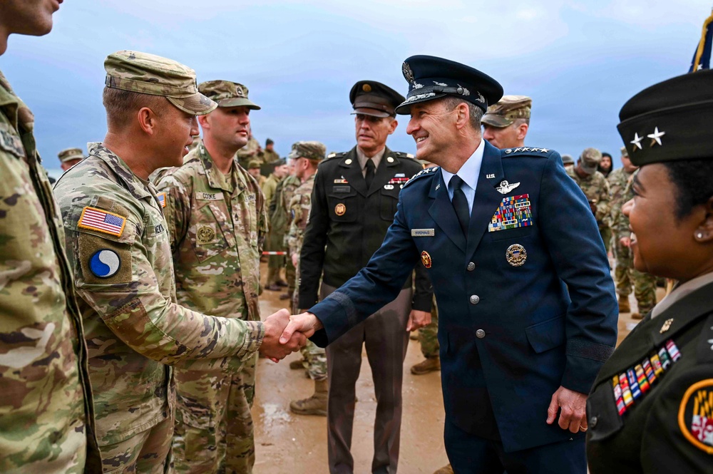 Nordhaus, Raines attend 29th Infantry Division Omaha Beach ceremony