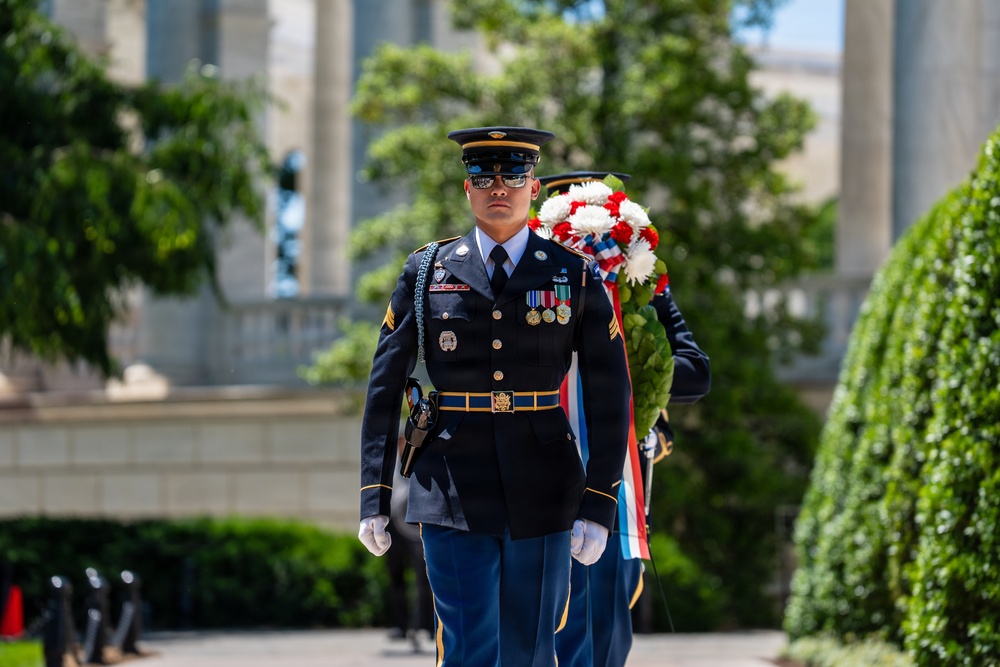Republic of Korea Marine Corps Commandant Lt. Gen. Ju Il-Suk Visits ANC