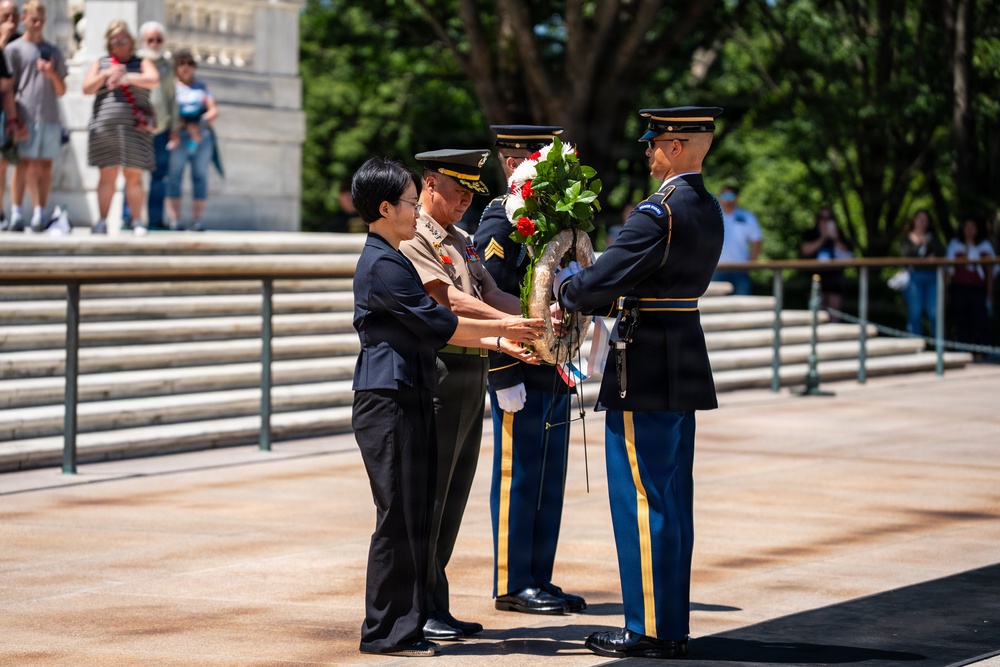 Republic of Korea Marine Corps Commandant Lt. Gen. Ju Il-Suk Visits ANC
