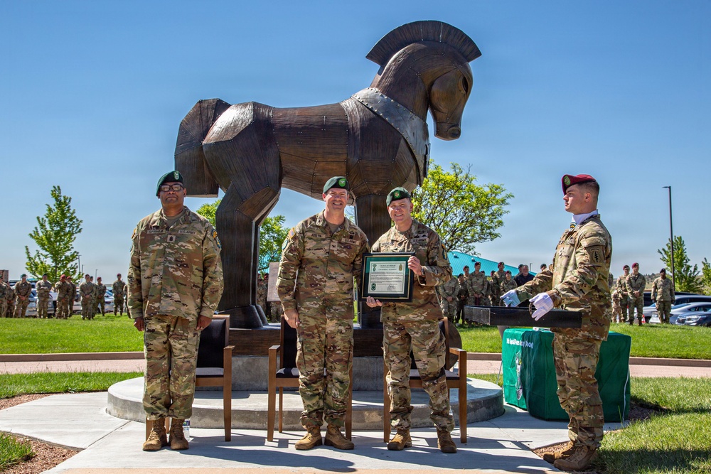 10th SFG(A) Command Sergeant Major Change of Responsibility