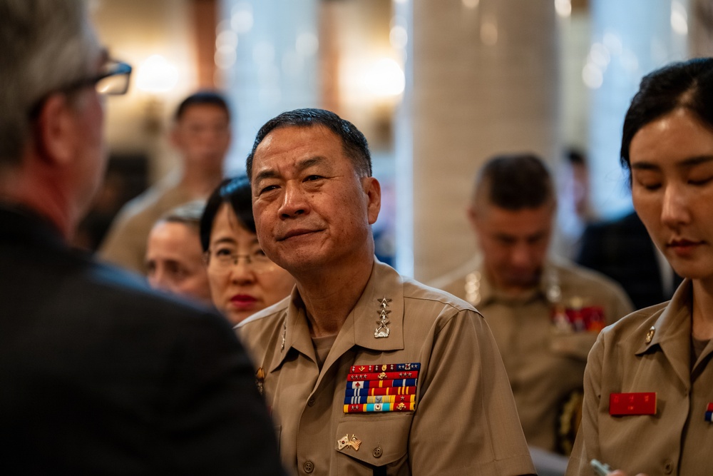 Republic of Korea Marine Corps Commandant Lt. Gen. Ju Il-Suk Visits ANC