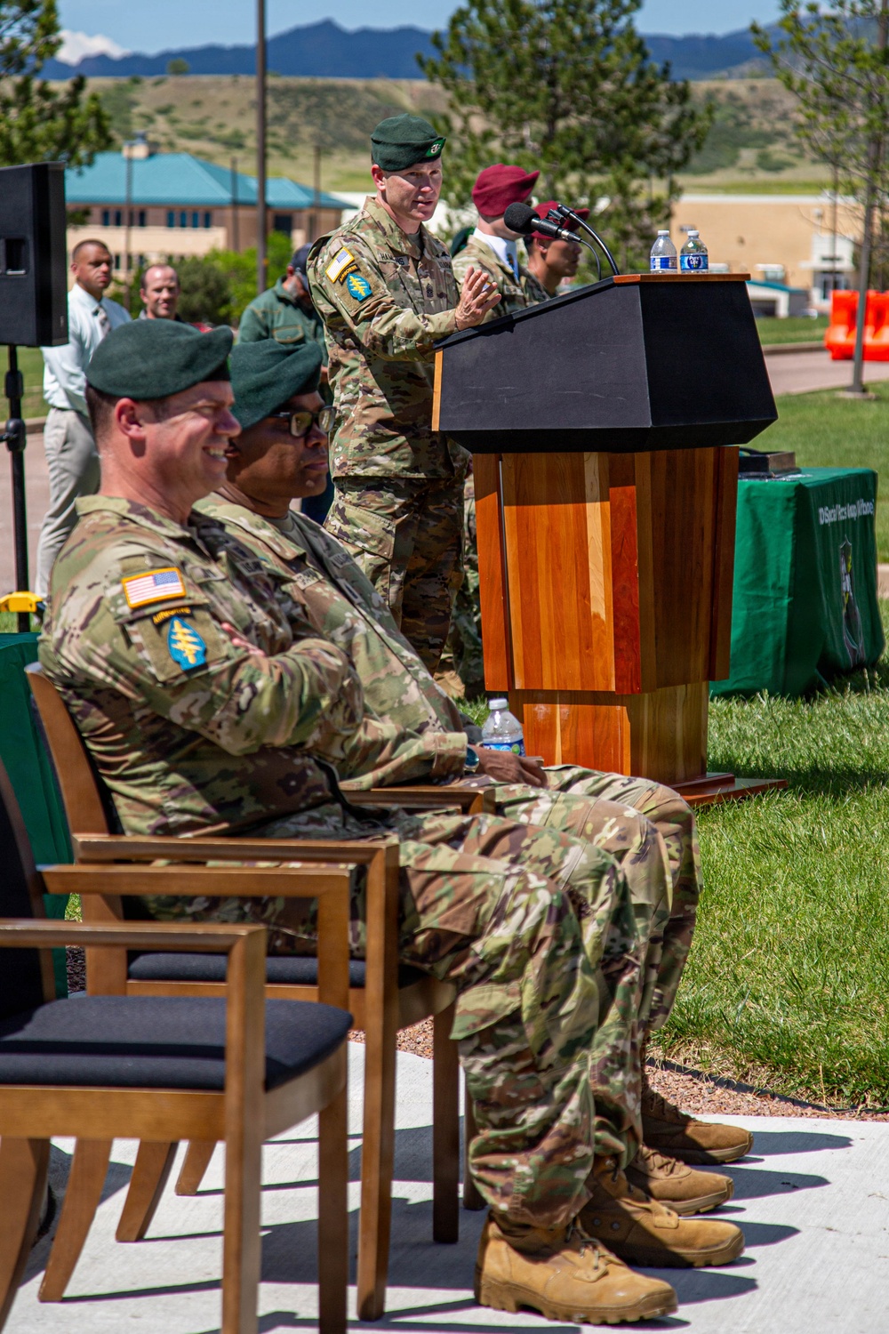 10th SFG(A) Command Sergeant Major Change of Responsibility