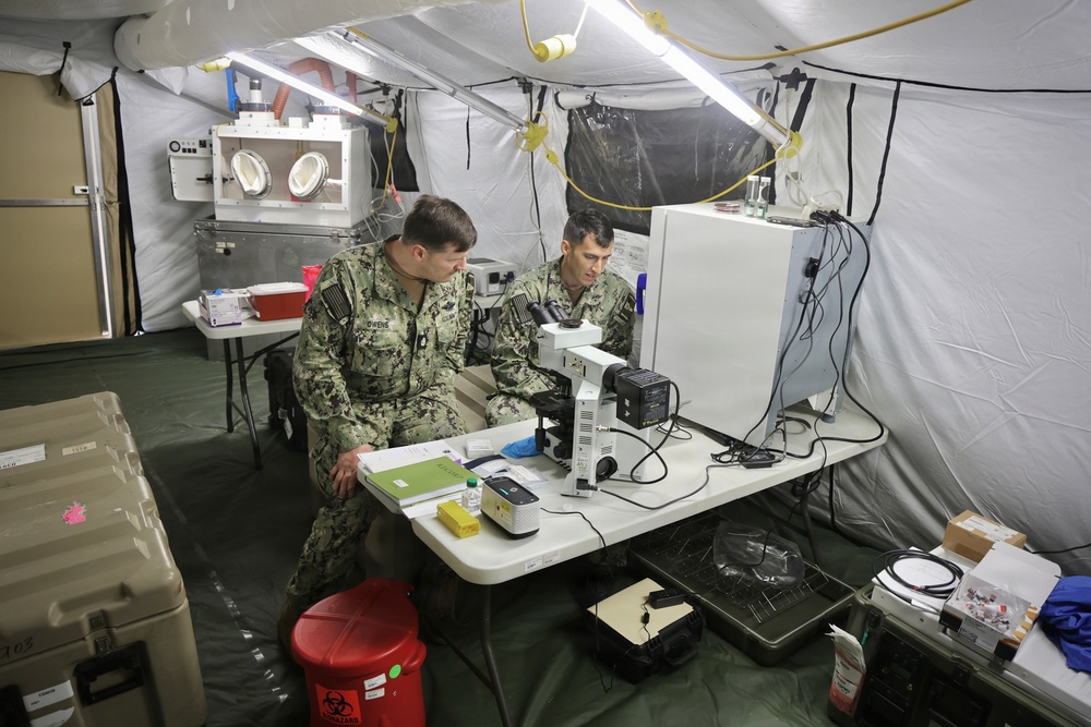 U.S., Latvian Forces Train for CBRN Response During BALTOPS 2026