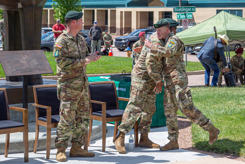 10th SFG(A) Command Sergeant Major Change of Responsibility