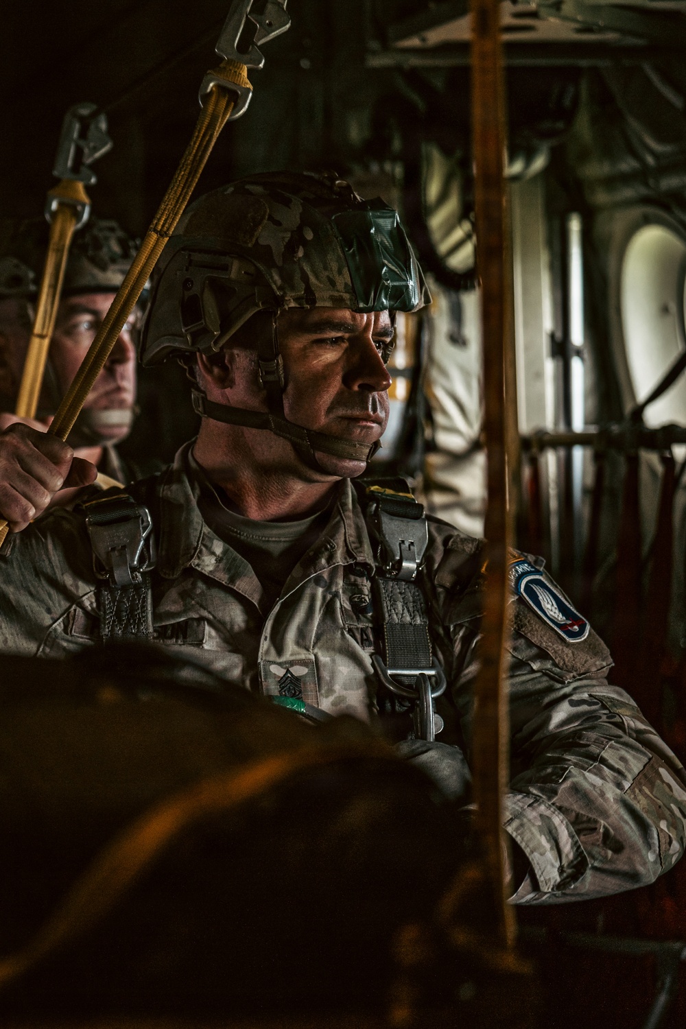 U.S. and Allied Paratroopers jump into Iron Mike drop zone for D-Day 82