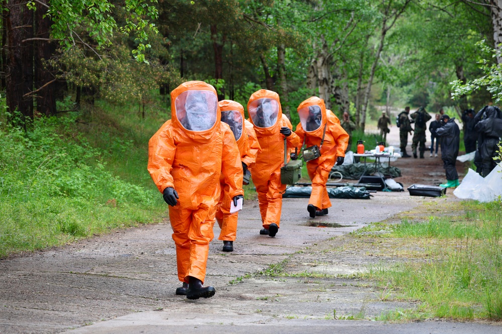 U.S., Latvian Forces Train for CBRN Response During BALTOPS 2026