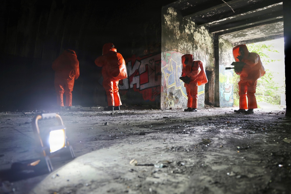 U.S., Latvian Forces Train for CBRN Response During BALTOPS 2026