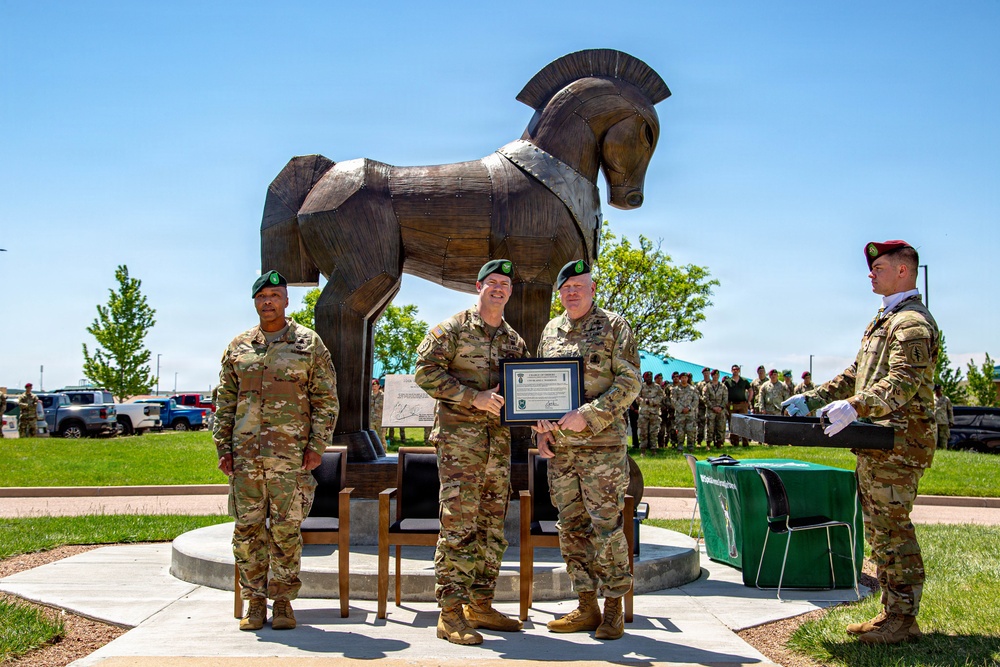 10th SFG(A) Command Warrant Officer Change of Responsibility