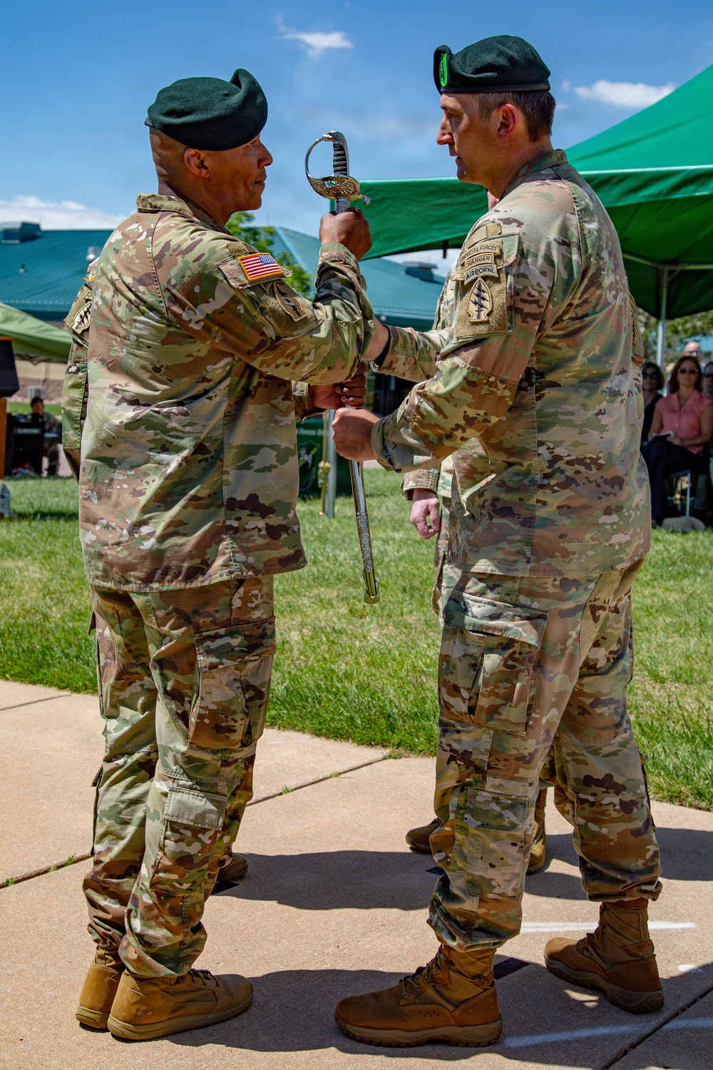 10th SFG(A) Command Warrant Officer Change of Responsibility