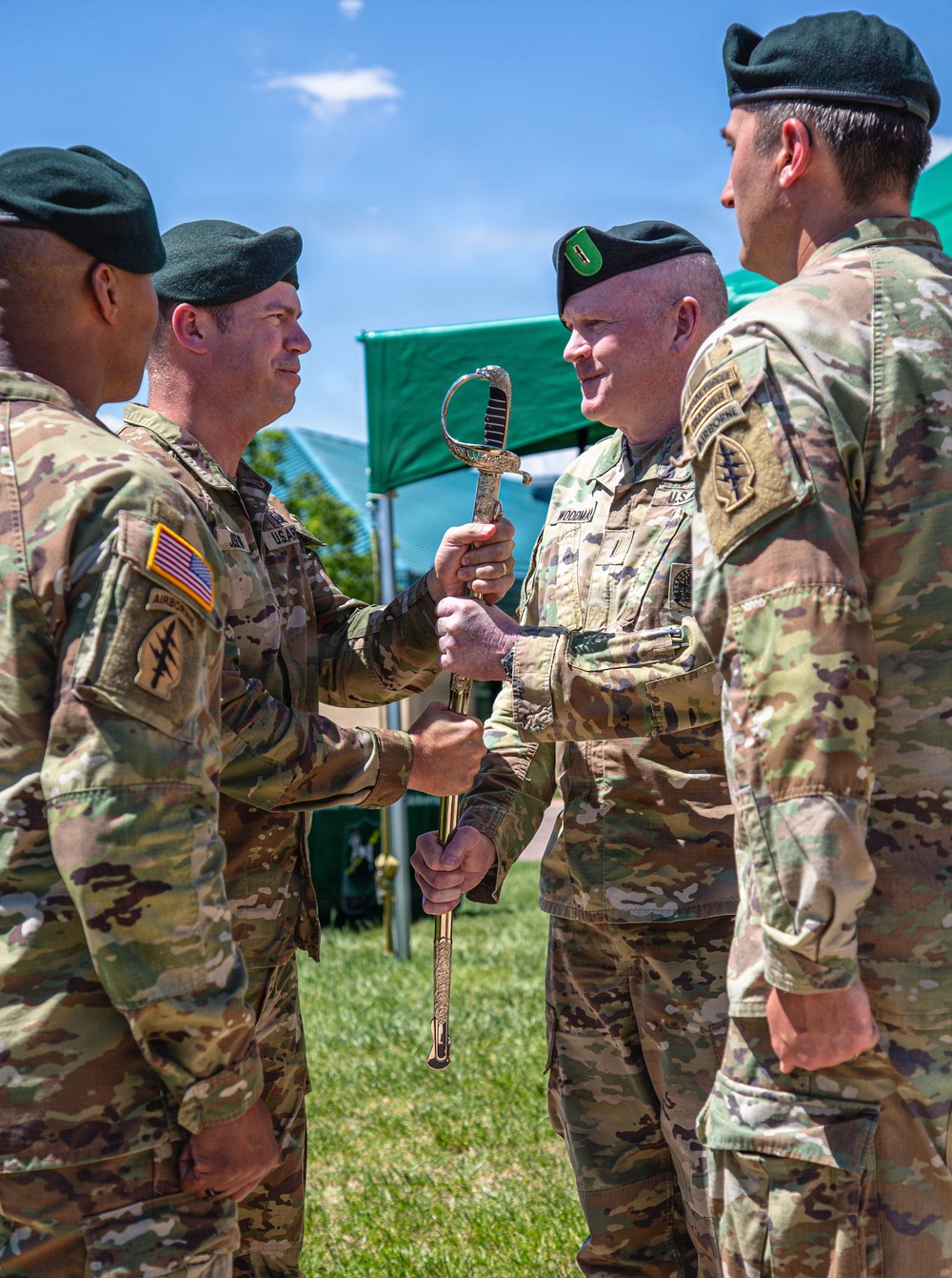 10th SFG(A) Command Warrant Officer Change of Responsibility