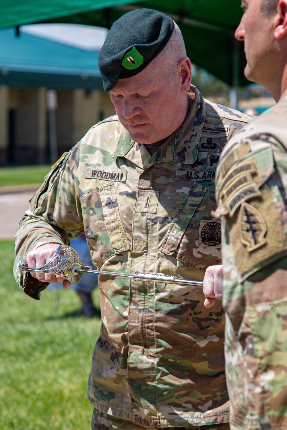 10th SFG(A) Command Warrant Officer Change of Responsibility
