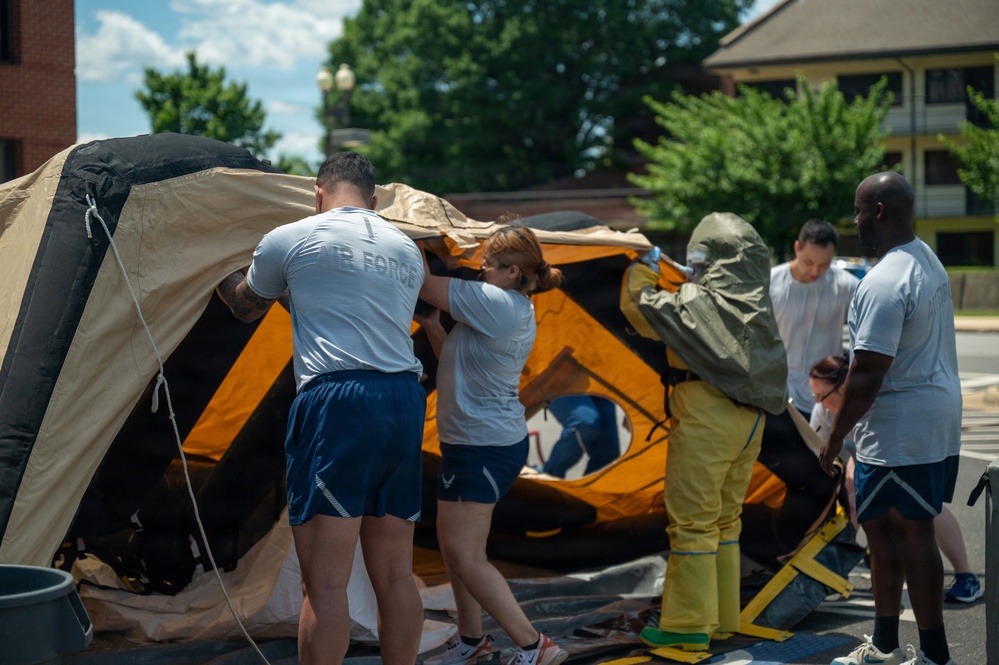 Bolling Medical Squadron sharpens CBRN expertise
