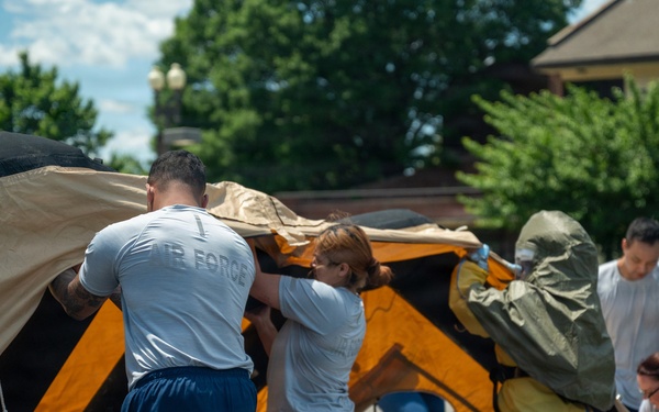 Bolling Medical Squadron sharpens CBRN expertise